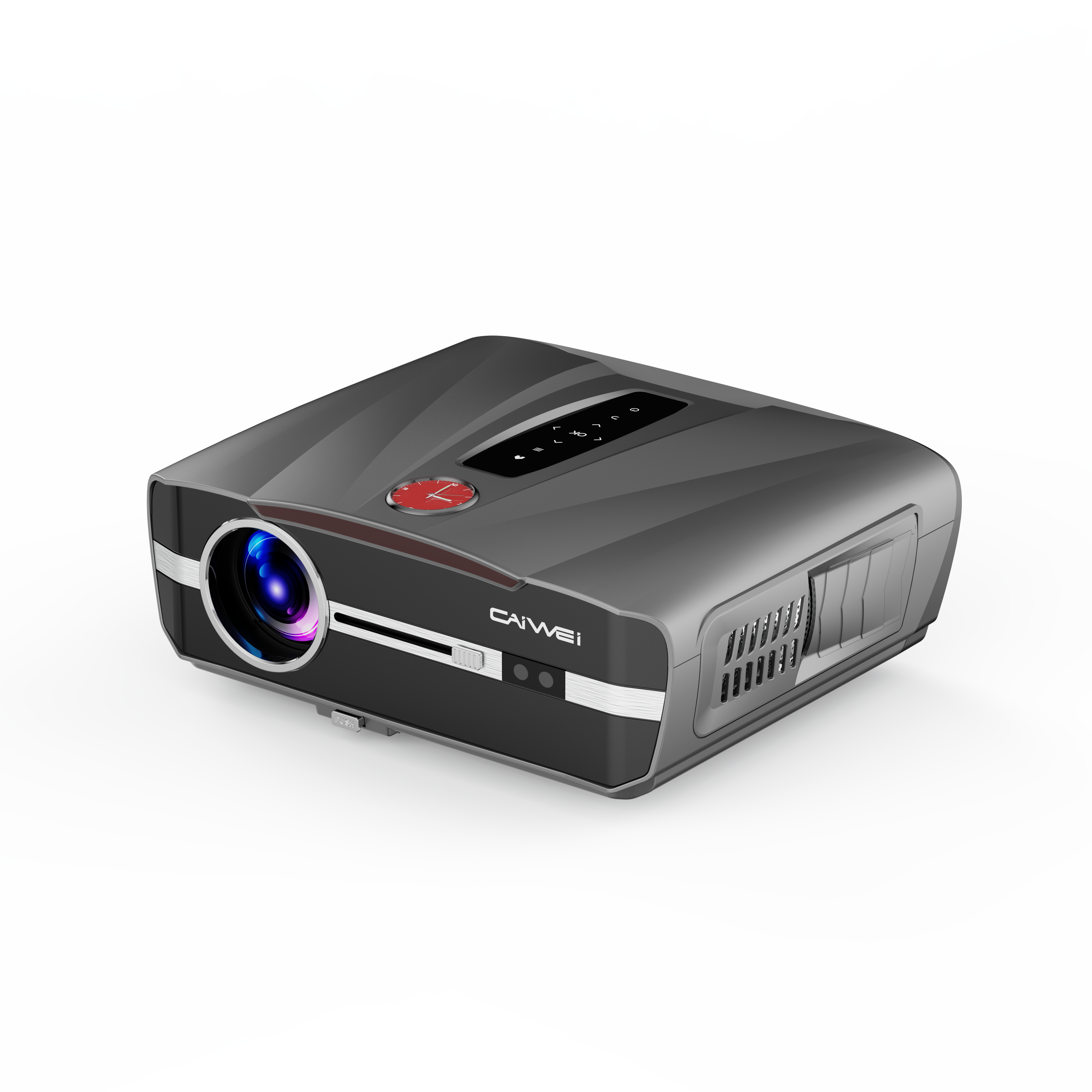 A9T Autofocus Projector 4K High Lumen LED Smart Projectors-Grey
